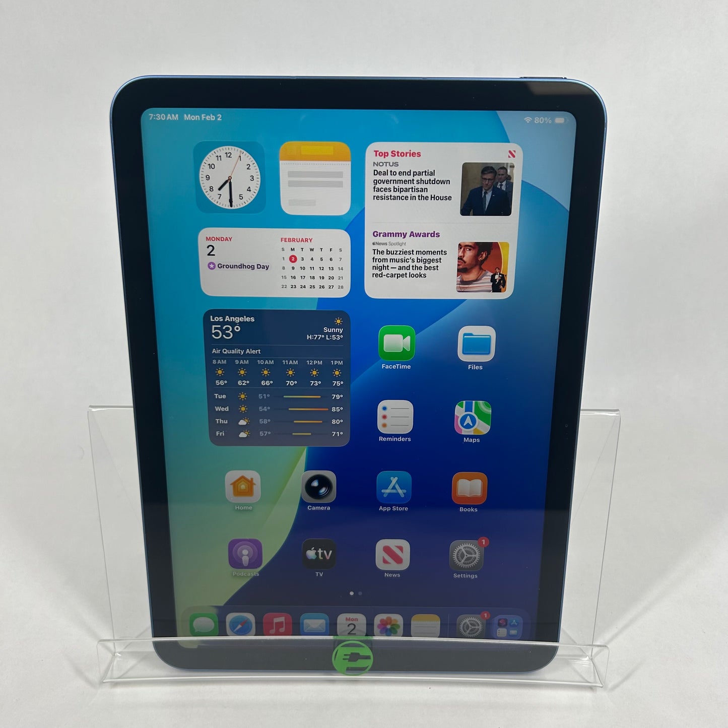 Unlocked Apple iPad 11" (A16) 128GB Blue MD7G4LL/A