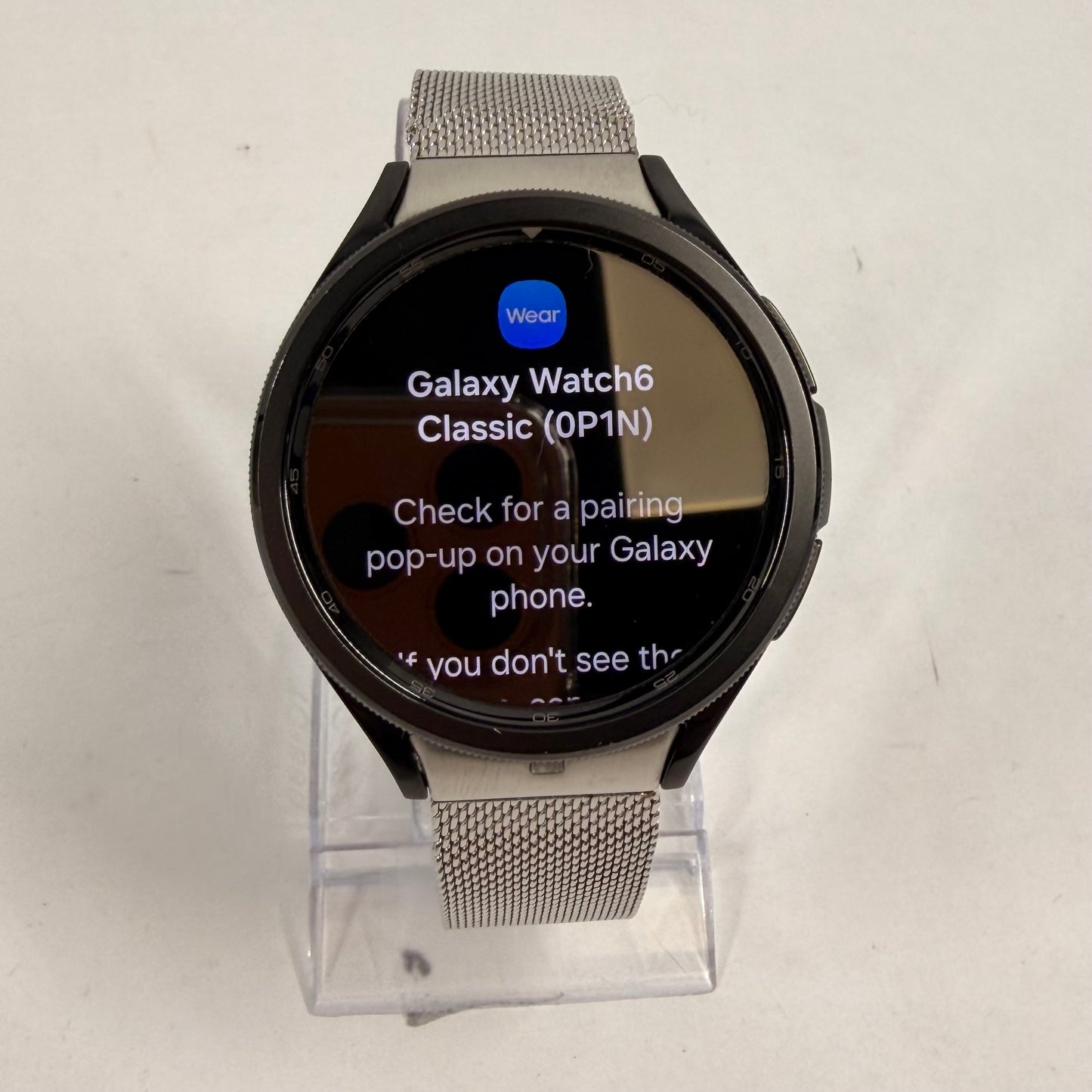 Samsung Galaxy Watch6 Classic Aluminum Smartwatch SM-R960