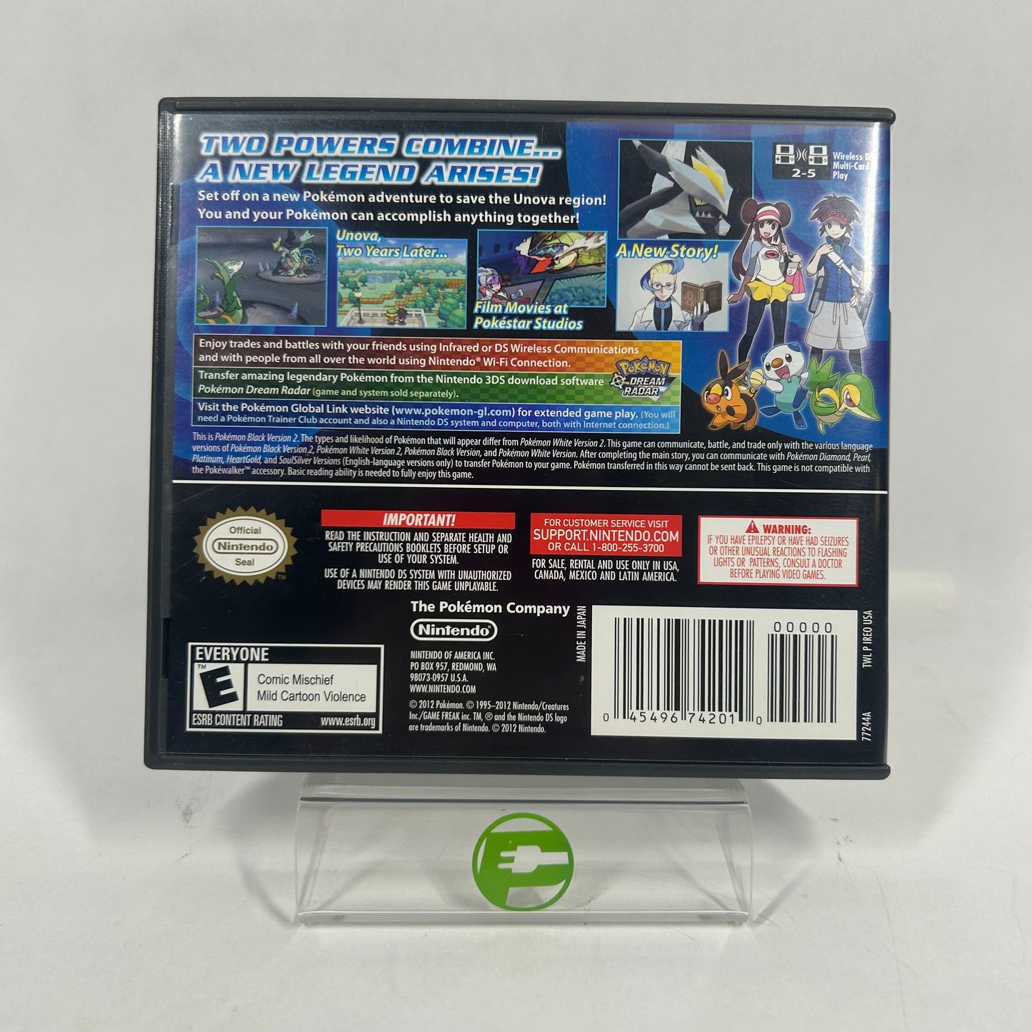 Pokemon Black Version 2 (Nintendo DS, 2012)