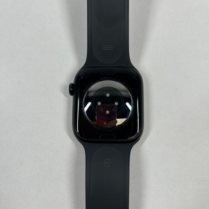 GPS Only Apple Watch Series 10 46MM Black Aluminum Black Sport Band MWY43LW/A