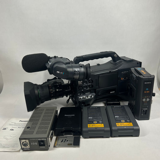 Panasonic P2HD AG-HPX370P Professional Camcorder With Batteries and Accessories
