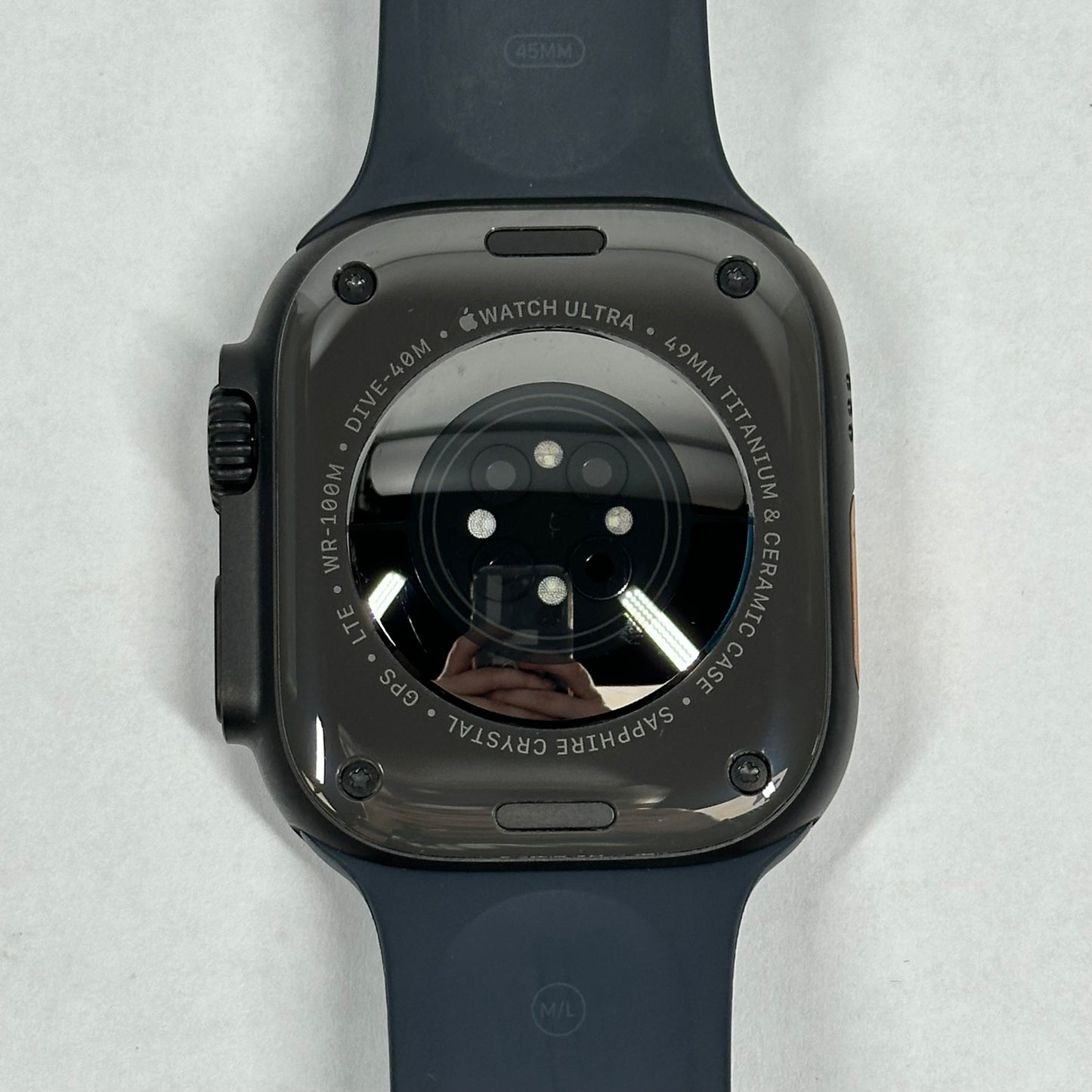 Factory Unlocked Apple Watch Ultra 2 49MM Titanium Midnight Sport Band A2986