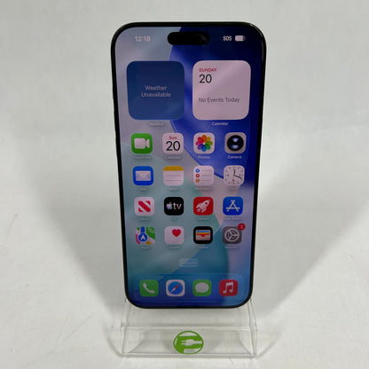 Factory Unlocked Apple iPhone 16 Pro Max 256GB Black Titanium MYW33LL/A