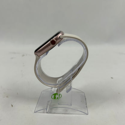 GPS Only Apple Watch Series 10 42MM Rose Gold Aluminum Pink Nike Sport Band