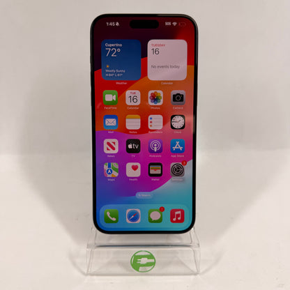 Flawless Factory Unlocked Apple iPhone 15 Pro Max 256GB Black NU663LL/A