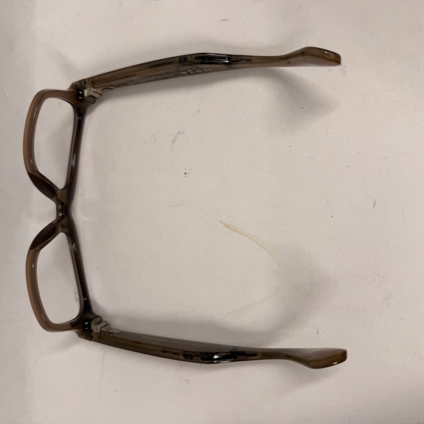 Ray-Ban Wayfarer Gen 2 Shiny Transparent Standard RW4006 AI Smart Glasses