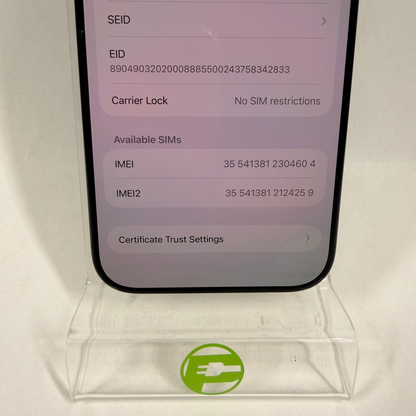Flawless Factory Unlocked Apple iPhone Air 256GB Space Black MG184LL/A
