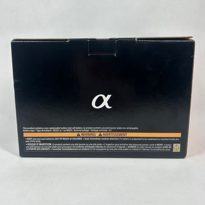 New Sony Alpha A7 IV 33MP Mirrorless Digital Camera