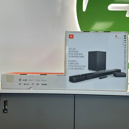 New JBL Bar 9.1 True Wireless Soundbar System Black JBLBAR913DBLKAM