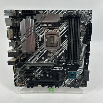 Asus z490m-plUS LGA 1200 microATX Intel DDR4 Motherboard