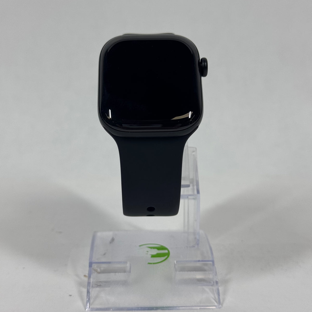 Unlocked Apple Watch Series 12 42MM Black Aluminum Black Sport Band MJG04LS/A
