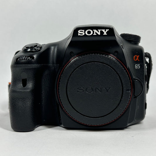 Sony Alpha 65 24.3MP Digital SLR DSLR Camera 21454 Shutter Count Body Only