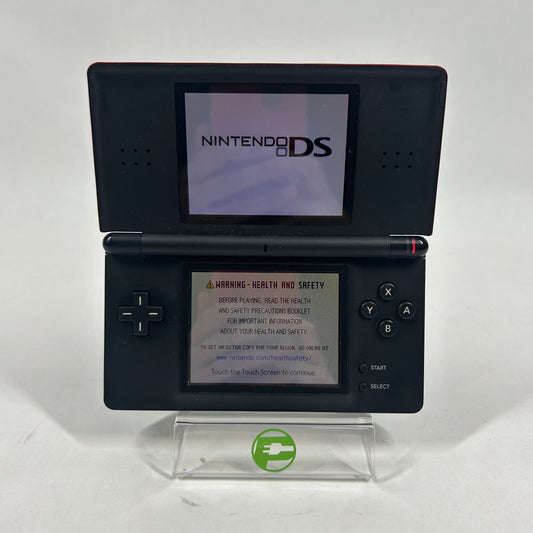 Nintendo DS Lite Handheld Game Console Only USG-001 Black/Red