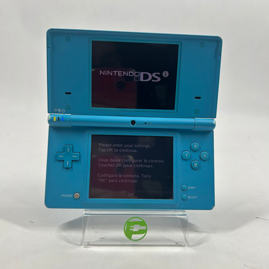 Nintendo DSi Handheld Game Console Only TWL-001 Aqua Blue