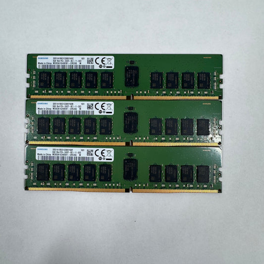 Samsung 1631 24GB (3x8GB) RAM DDR4 2400MHz PC4-2400TRC1-11-DC0