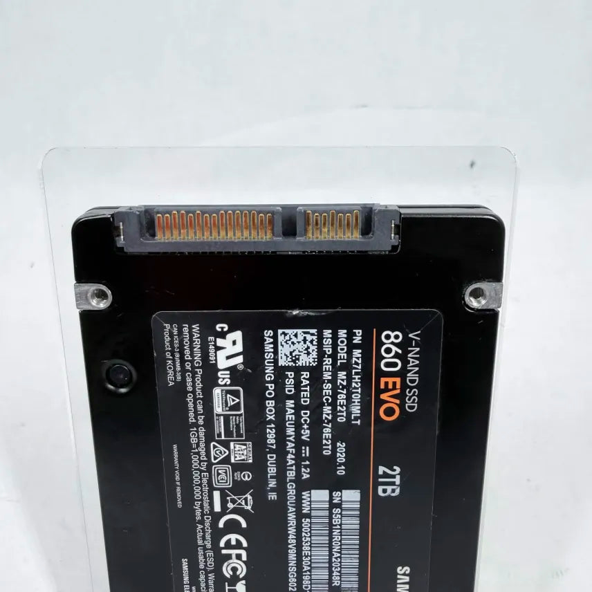 Samsung 2.5" 860 Evo 2TB SATA 6 Gb/s V-NAND SSD MZ-76E2T0