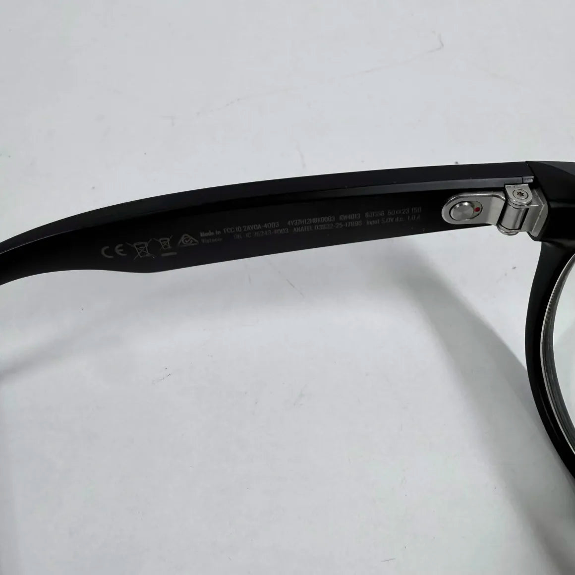 Ray-Ban Stories Wayfarer Matte Black Standard RW4013 601SSB AI Smart Glasses