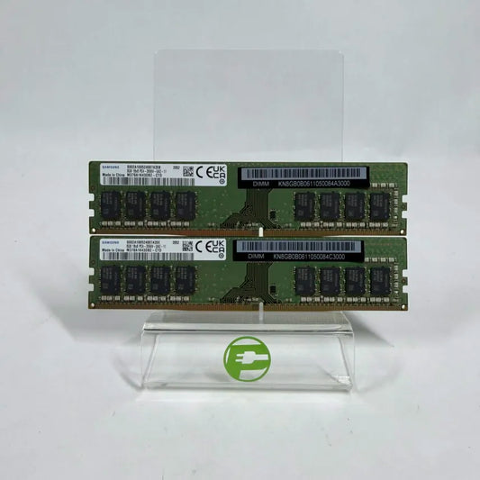 Samsung 8GB 1Rx8 PC4-2666V-UA2-11 16GB (2x8GB) RAM DDR3 2400MHz M378A1K43DB2