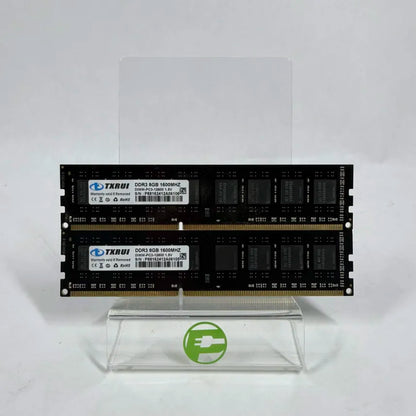 TXRUI DDR3 16GB (2x8GB) RAM DDR3 1600MHz DIMM-PC3-12800