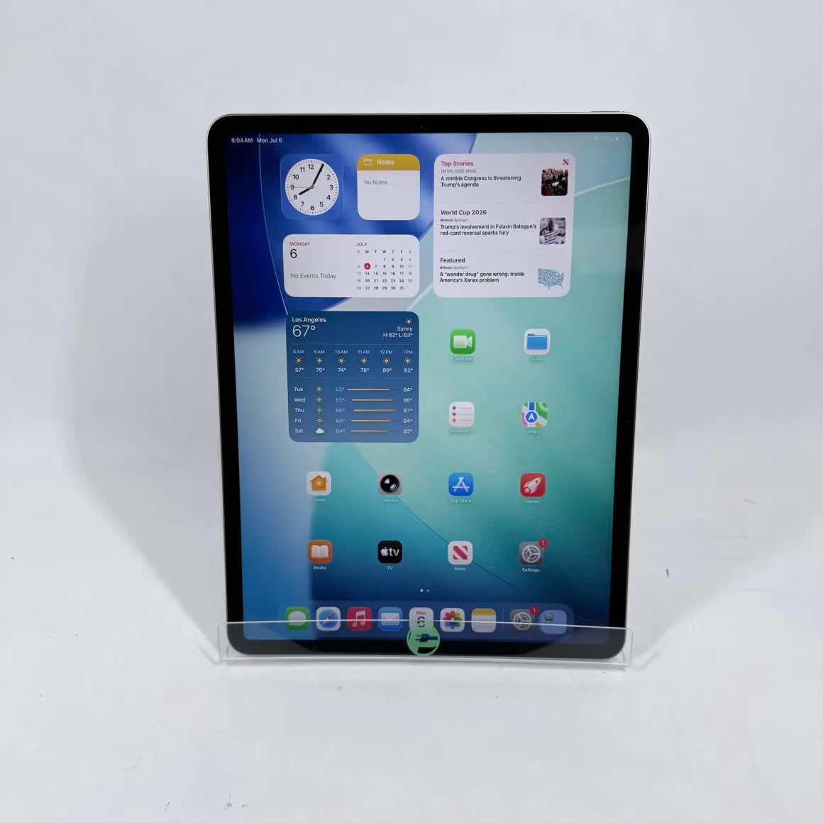 WiFi Only Apple iPad Air 13" M2 128GB Space Gray MD3Y4LL/A