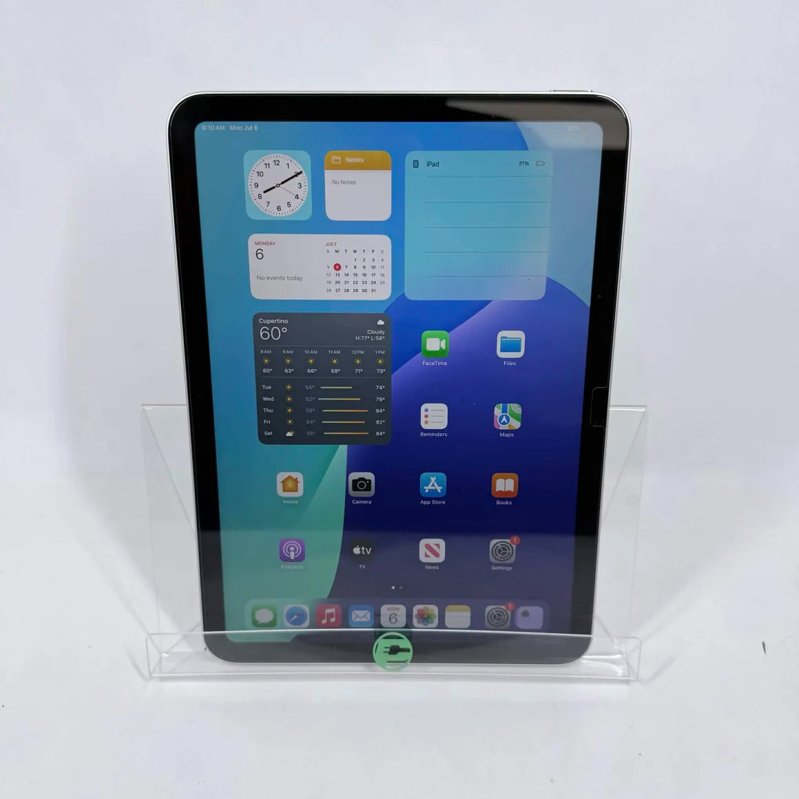 WiFi Only Apple iPad 11" (A16) 128GB Silver MD3Y4LL/A