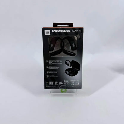 New JBL Endurance Peak 4 Adaptive Hybrid Active Noise Cancellation Black JBLENDU
