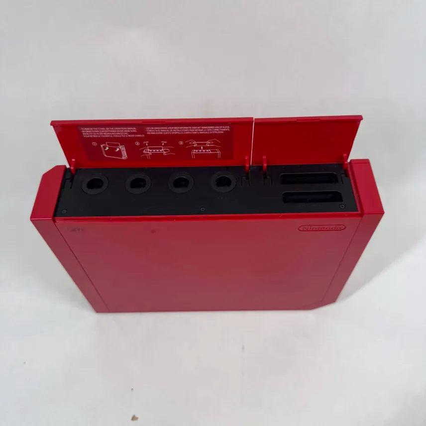 Nintendo Wii Console Gaming System RVL-001 Mario Red