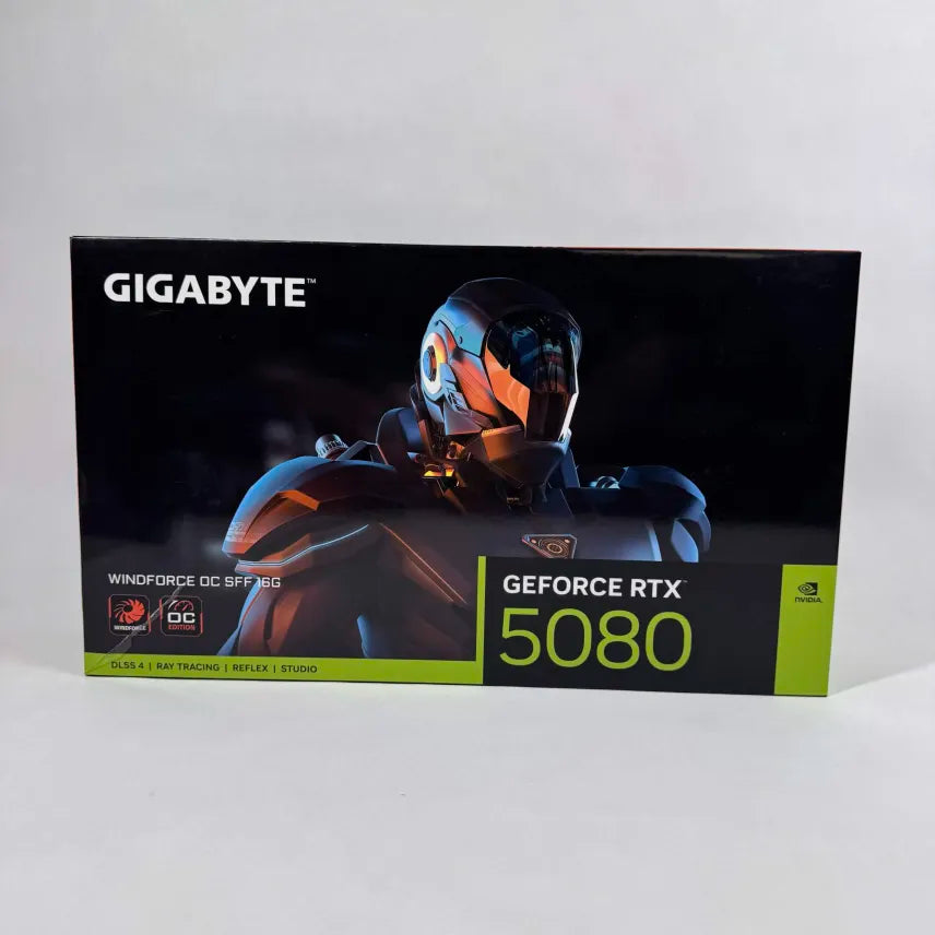 New Gigabyte GeForce RTX 5080 Windforce OC 16GB GDDR7 Graphics Card
