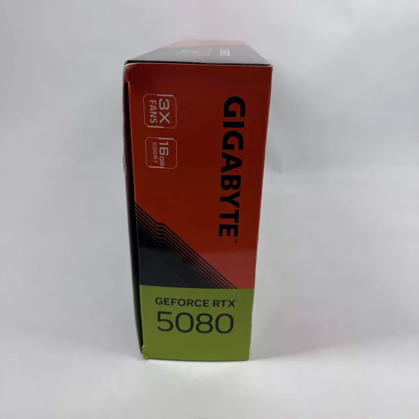 New Gigabyte GeForce RTX 5080 Windforce OC 16GB GDDR7 Graphics Card