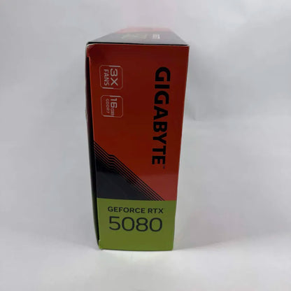 New Gigabyte GeForce RTX 5080 Windforce OC 16GB GDDR7 Graphics Card