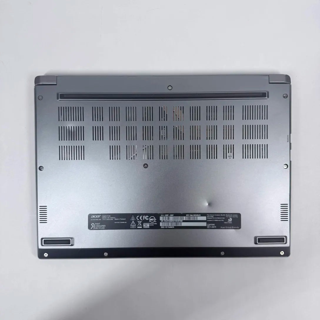 Acer Aspire A14 O6U71N89 13.3" Core Ultra 5 226V 2.1GHz 16GB RAM 1TB SSD