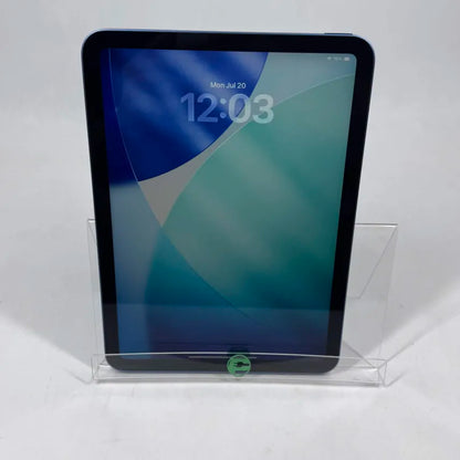 WiFi Only Apple iPad 10th Gen 256GB Blue NPQ93LL/A READ