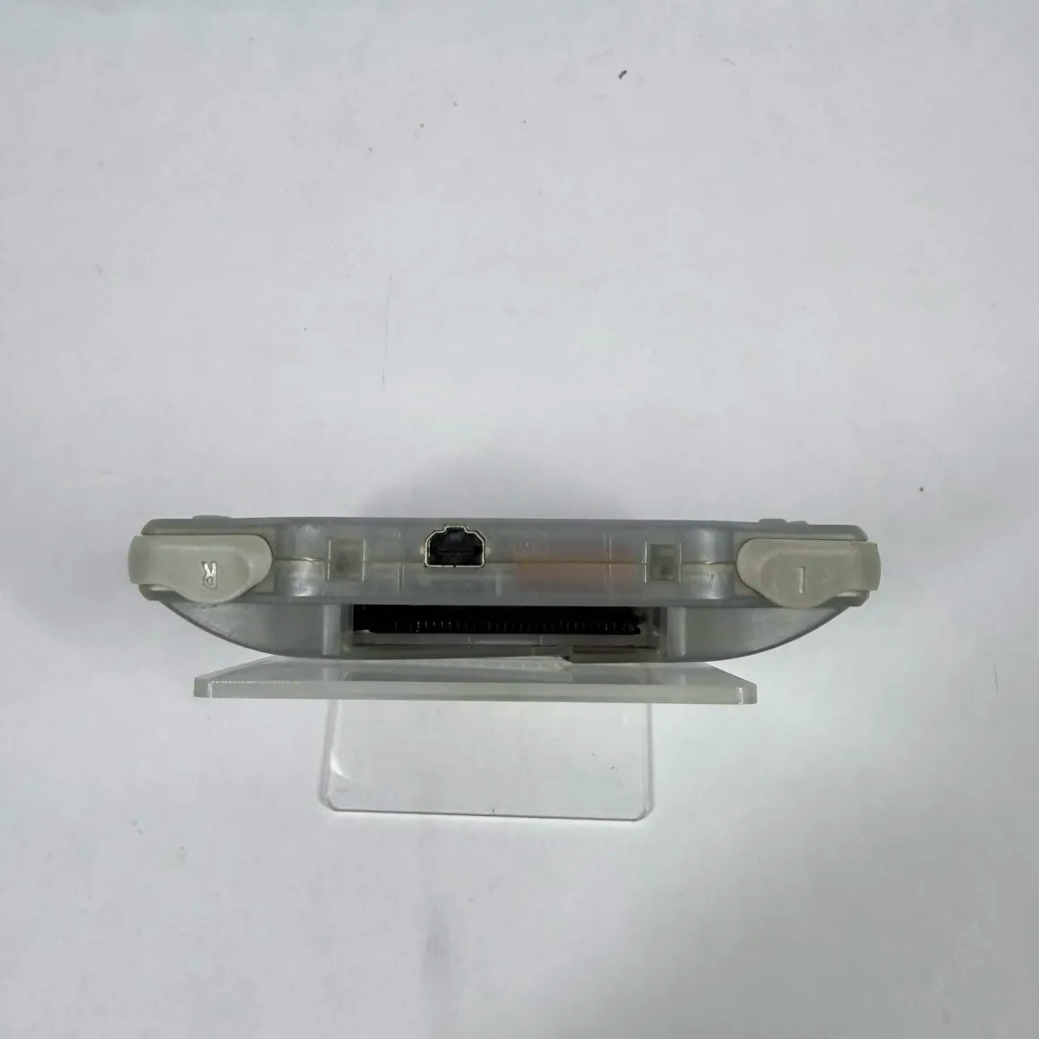 Nintendo Game Boy Advance Handheld Game Console Only AGB-001 Clear Cracked Shell