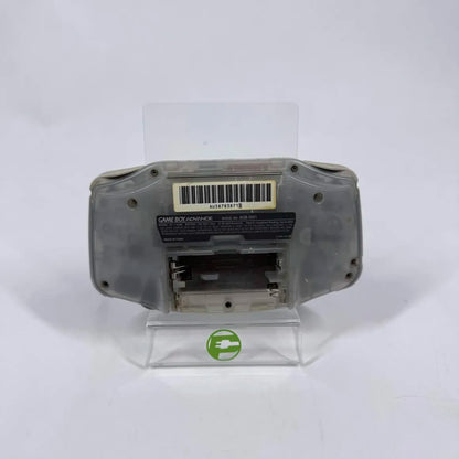 Nintendo Game Boy Advance Handheld Game Console Only AGB-001 Clear Cracked Shell