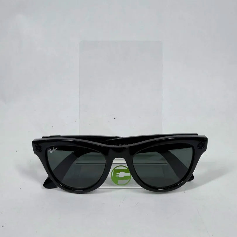 Ray-Ban Stories Wayfarer Shiny Black Standard RW4010 601/71 AI Smart Glasses