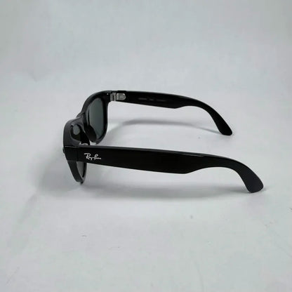 Ray-Ban Stories Wayfarer Shiny Black Standard RW4010 601/71 AI Smart Glasses