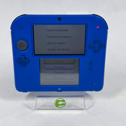 Nintendo 2DS Handheld Game Console FTR-001 Black/Blue