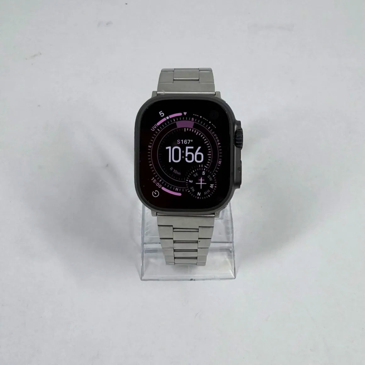 Unlocked Apple Watch Ultra 2 49MM Natural Titanium Silver Band MX4P3LW/A