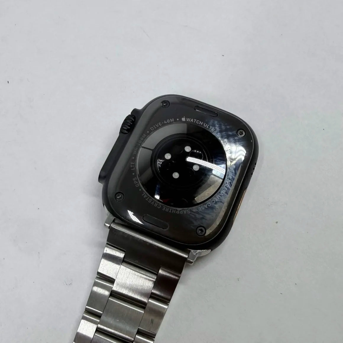 Unlocked Apple Watch Ultra 2 49MM Natural Titanium Silver Band MX4P3LW/A
