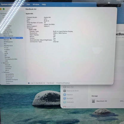 2025 Apple MacBook Air 15" M4 10C GPU 4.5GHz 16GB RAM 512GB SSD MW1M3LL/A