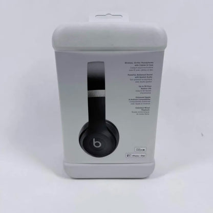 New Beats Solo4  Wireless Over-Ear Bluetooth Headphones Black MUW23LL/A