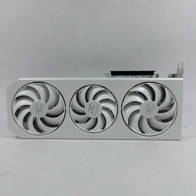 AMD Radeon RX 9070 XT Hellhound Spectral White 16GB GDDR6 Graphics Card with Box