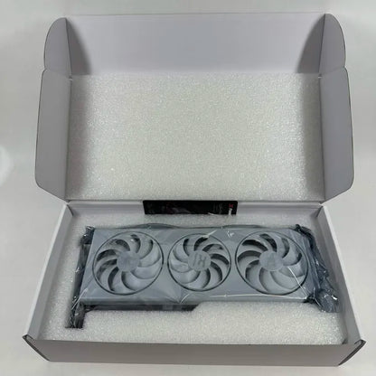 AMD Radeon RX 9070 XT Hellhound Spectral White 16GB GDDR6 Graphics Card with Box