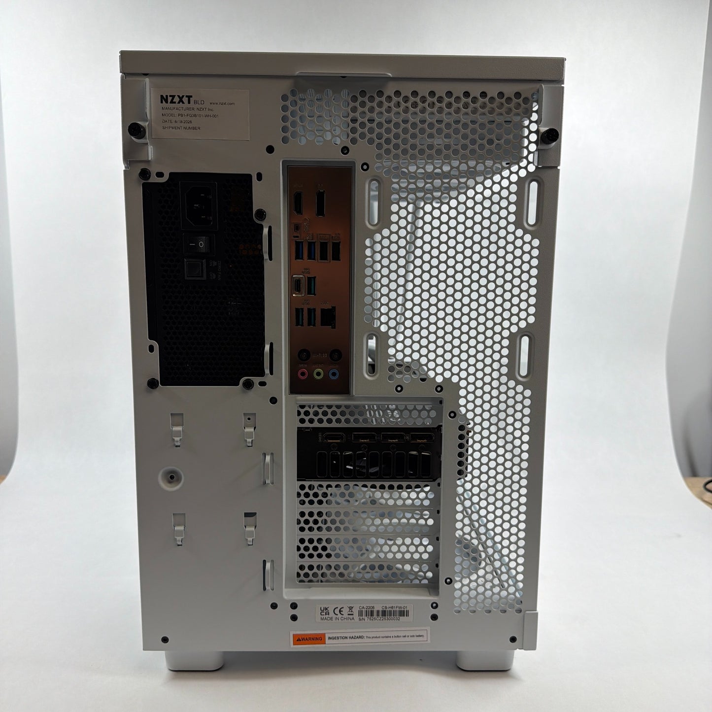 NZXT Custom PC Ryzen 7 9800X3D 32GB RAM 4TB SSD Gigabyte GeForce RTX 5080