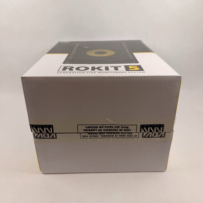 New KRK Rokit 5 G4 Bi-Amplified Near-Field Studio Monitor Black RP5G4-NA