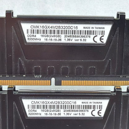 Corsair Vengeance LPX 16GB (2x8GB) RAM DDR4 3200MHz CMK16GX4M2B3200C16