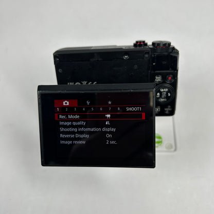 Broken Canon PowerShot G7 X Mark II 20.1MP Compact Digital Camera READ