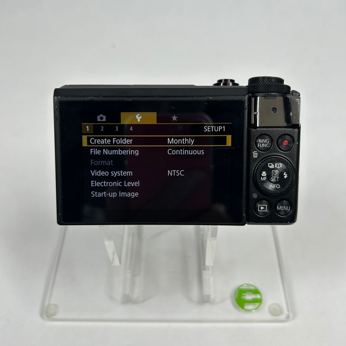 Broken Canon PowerShot G7 X Mark II 20.1MP Compact Digital Camera READ