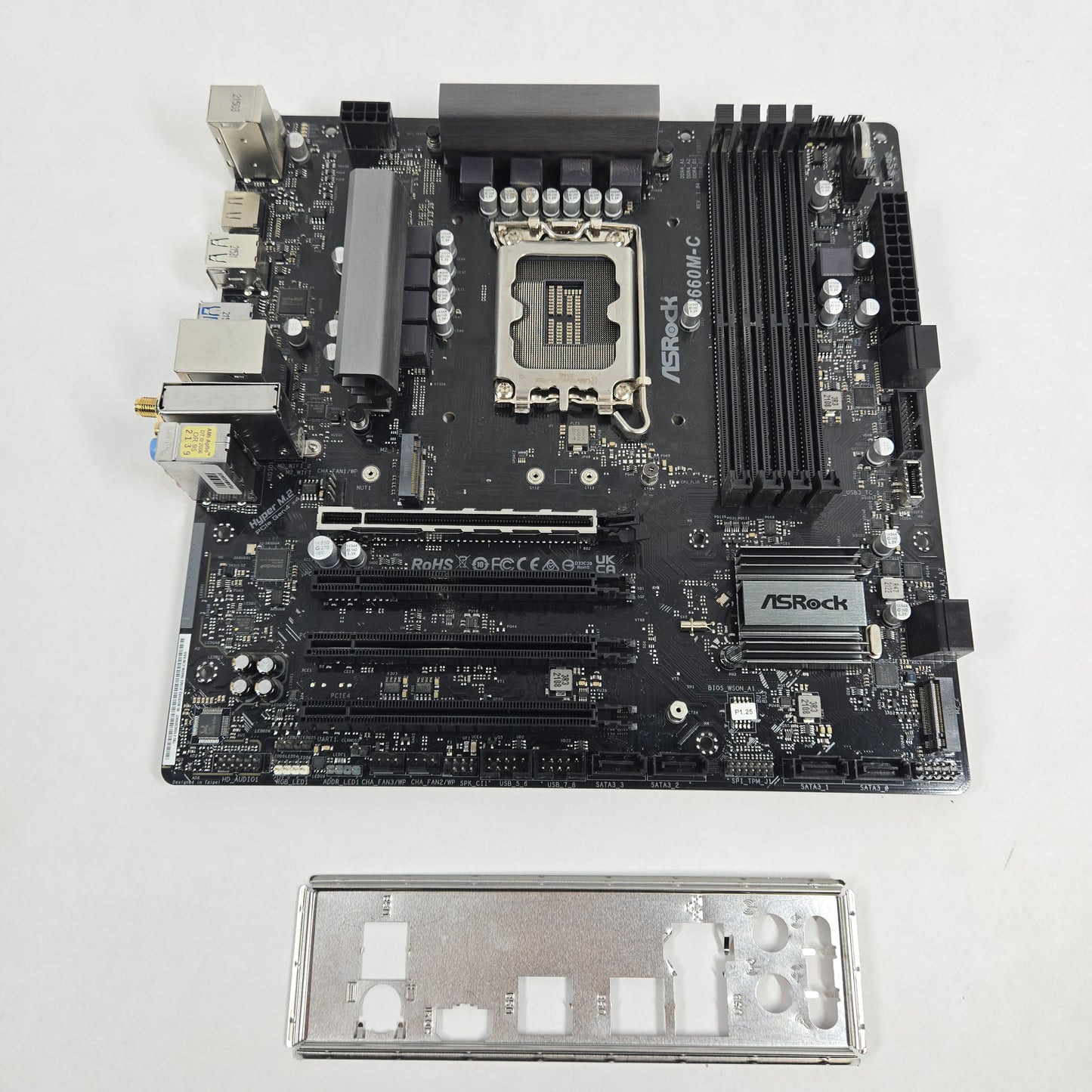 AsRock B660M-C LGA 1700 microATX Gaming Motherboard