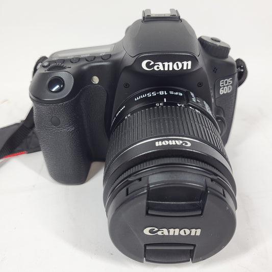 Canon EOS 60D 18.0MP Digital SLR DSLR Camera
